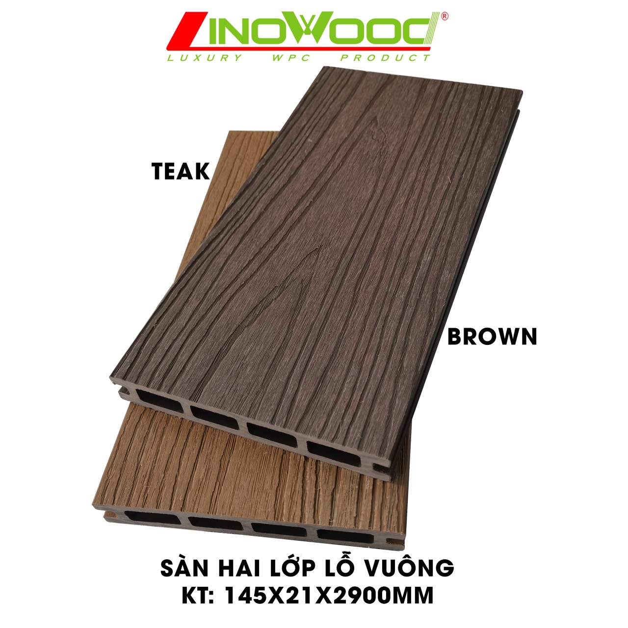 Sàn nhựa ngoài trời Linowood - sàn nhựa bình dương