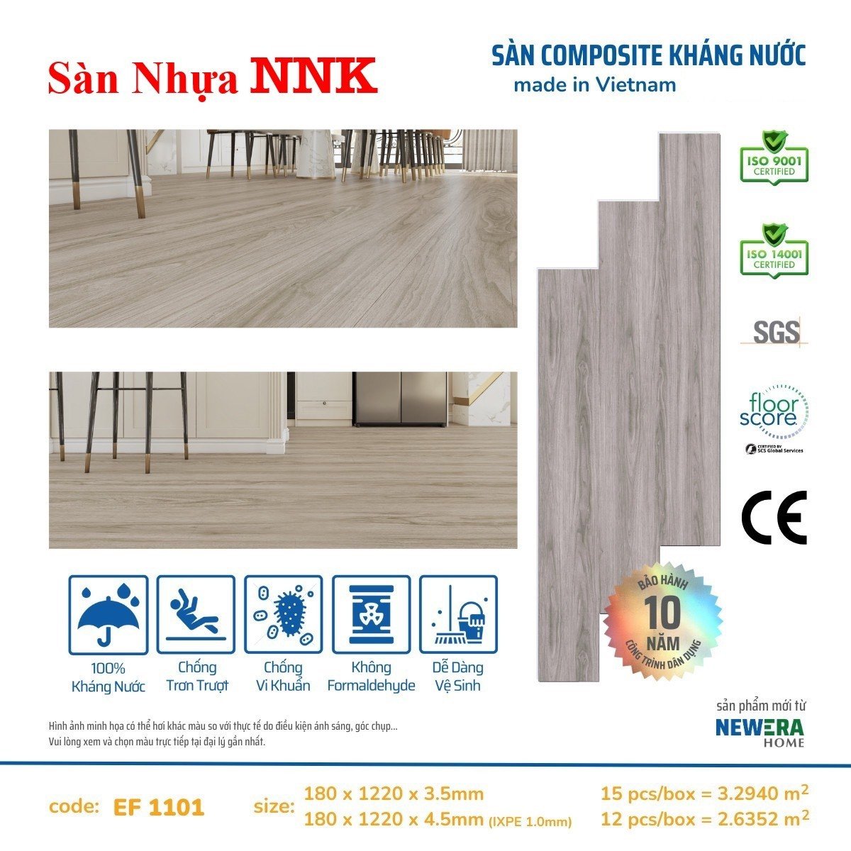 Sàn nhựa hèm khóa cao cấp tại bình dương